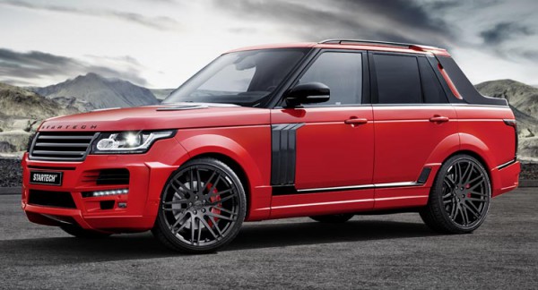 Range Rover с кузовом пикап