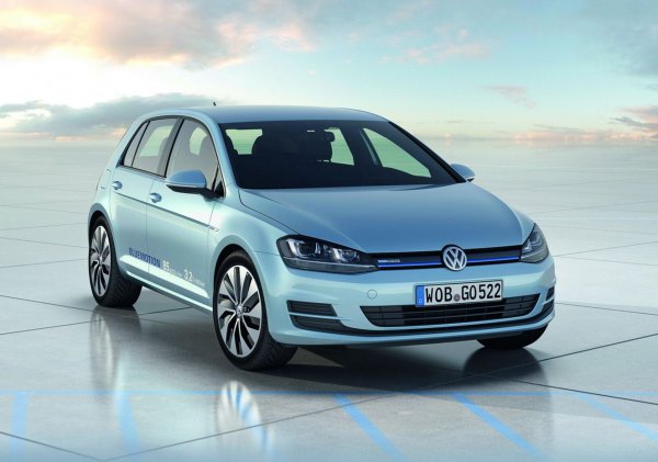 Volkswagen Golf BlueMotion расходует в среднем 3,2 л/100 км