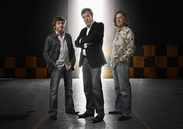 Трио знаменитых ведущих Top Gear