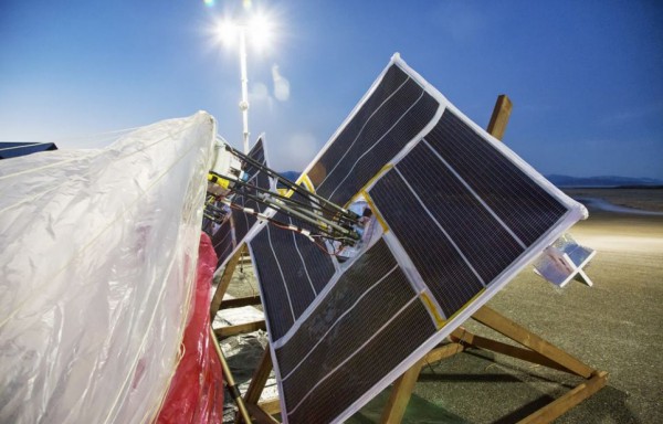 Датчики работают на солнечным батареях