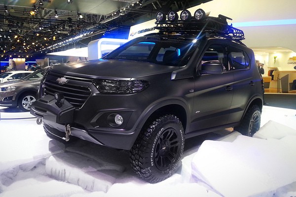Концепт Chevrolet NIVA на автосалоне