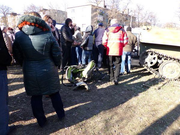 Место аварии