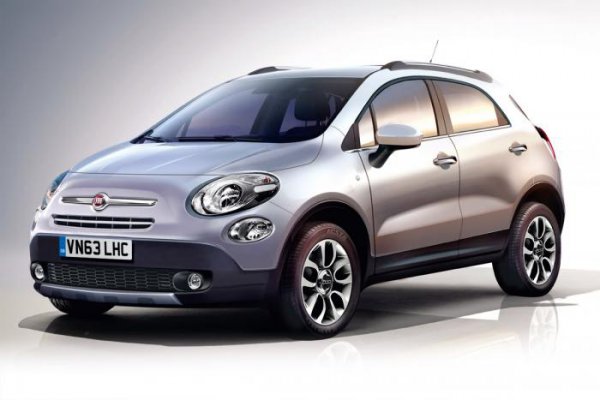 Неофициальная иллюстрация Fiat 500X