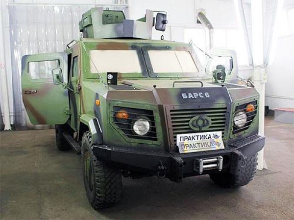 Барс-6 на заводе Практика