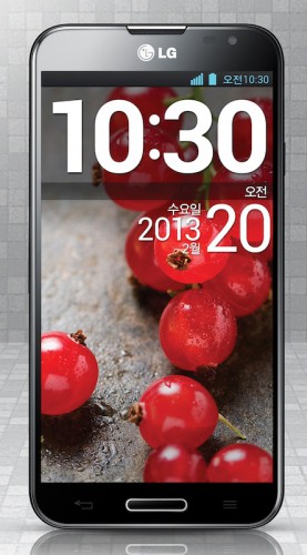 LG Optimus G Pro - вариант в черном корпусе
