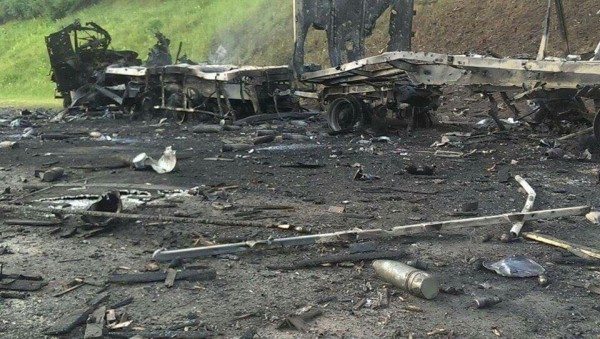 Последствия взрывов боеприпасов под Полтавой
