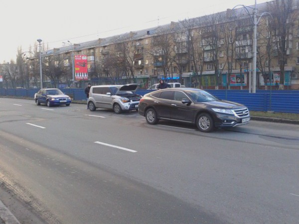 Место аварии