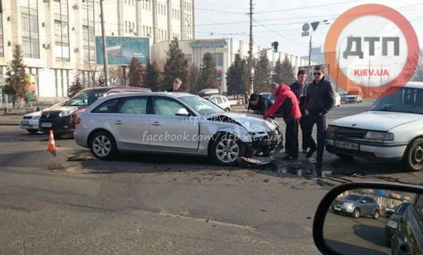 Место столкновения