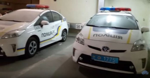 Кладбище полицейских авто