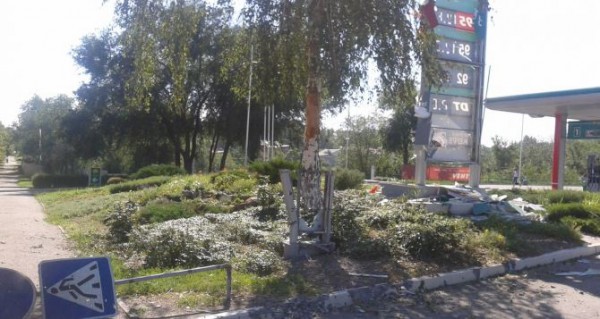 Многие заправки региона были разрушены раньше