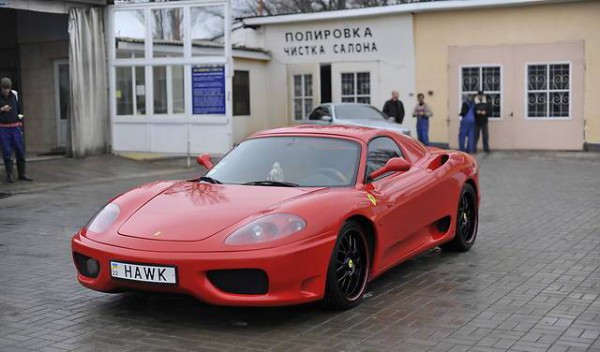 Копия Ferrari 360, сделанная в Ивано-Франковске