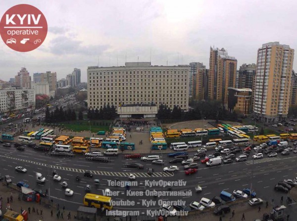 Митинг перевозчиков