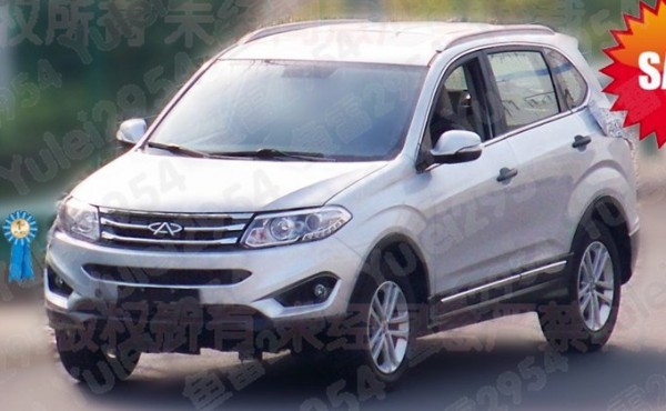 Chery Tiggo - шпионские фото нового поколения
