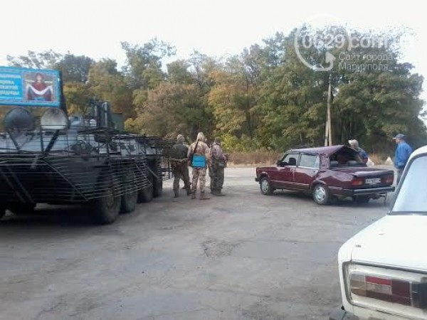 Авария под Мариуполем