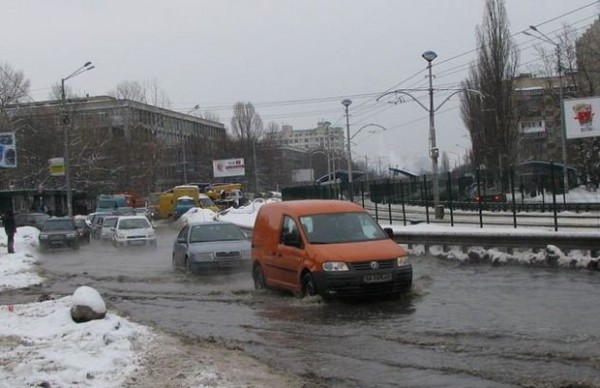 Затопление грозит Голосеевскому, Деснянскому и Оболонскому районам