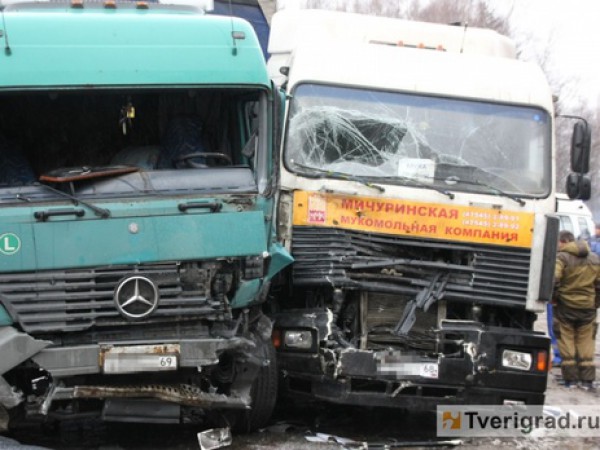 Возможно, виновник аварии под Тверью уснул за рулем