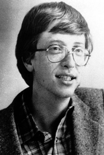 Молодой Билл Гейтс. Фото 1984 года