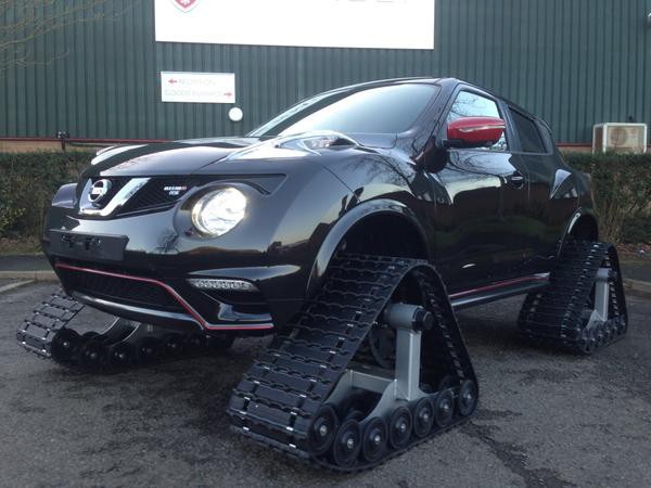 Nissan создал гусеничный кроссовер