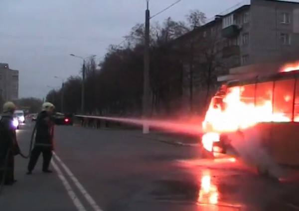 Пожар в Сумах