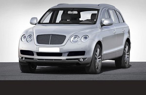 Неофициальная иллюстрация внедорожника Bentley