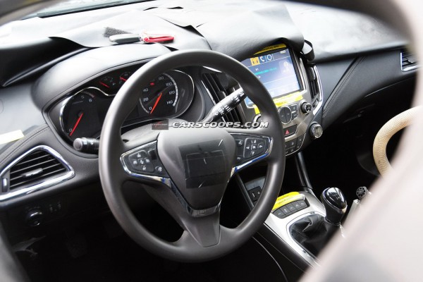 2015 Chevrolet Cruze - интерьер прототипа