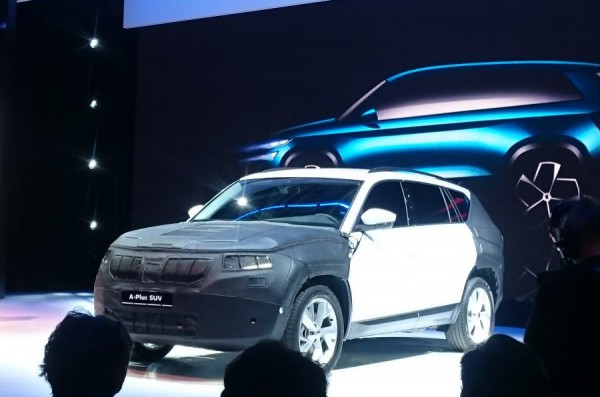 Skoda показала предсерийный кроссовер Kodiak