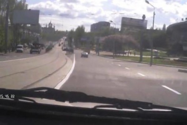 Момент аварии
