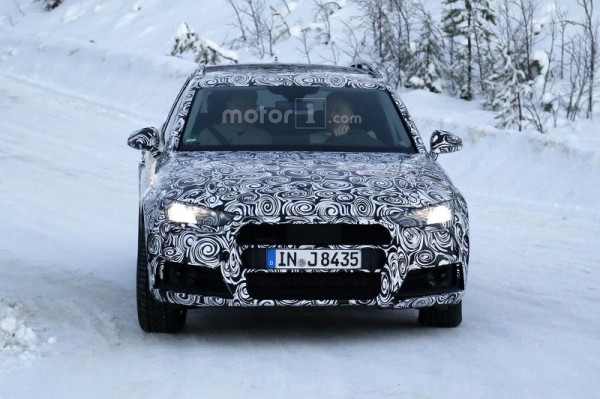 Audi вывела на зимние тесты A4 Allroad