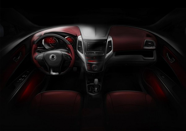 Интерьер SsangYong Tivoli