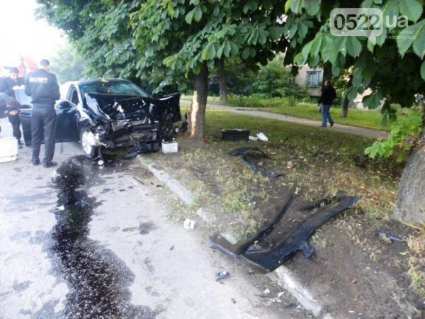 Toyota задела еще и дерево