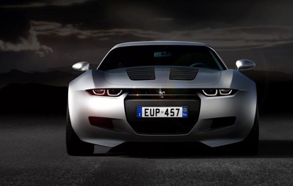 Дизайн спорткара De Tomaso