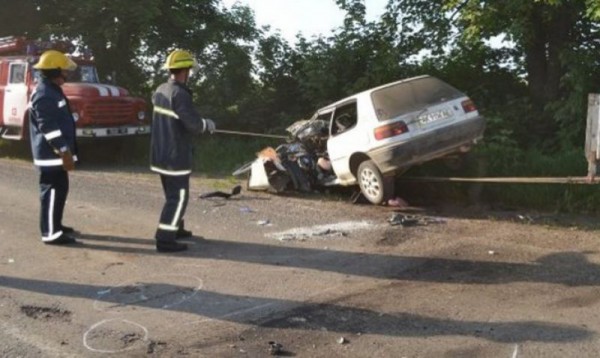 Место смертельной аварии