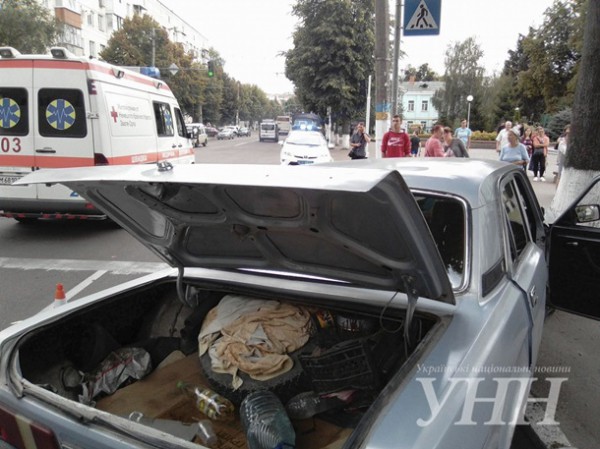 В багажнике находился человек