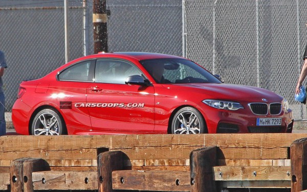 BMW M235i. Шпионское фото