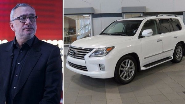 Lexus Меладзе пока не найден