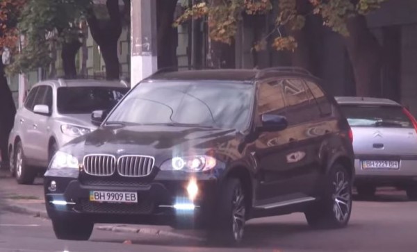 Военком в Одессе ездит на BMW