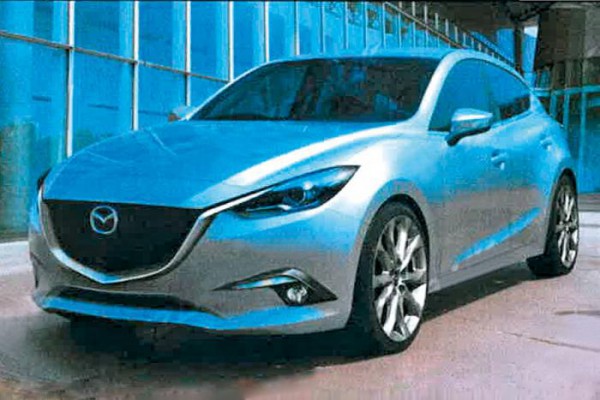 Это новая Mazda3 или просто очередной прототип