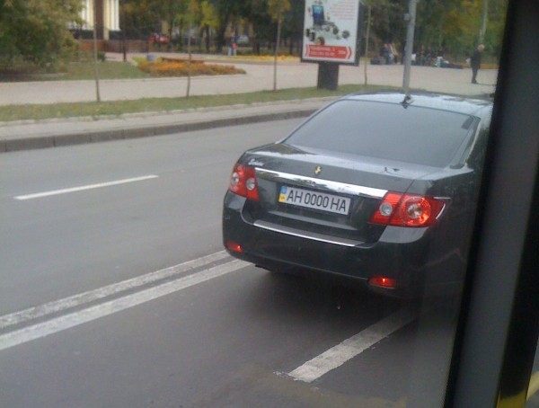 В Украине утверждён новый стандарт буквосочетания для автомобильных номерных знаков