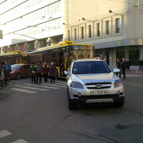 Особенности парковки в Киеве