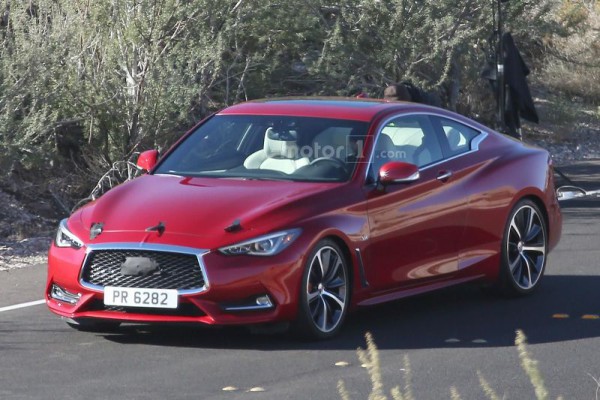 Infiniti Q60 Coupe на тестах