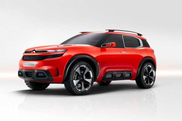 Citroen рассекретил кроссовер Aircross