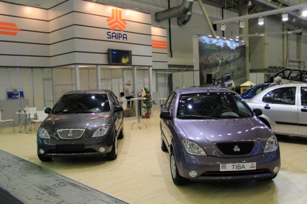 Новинки Saipa на выставке SIA 2012