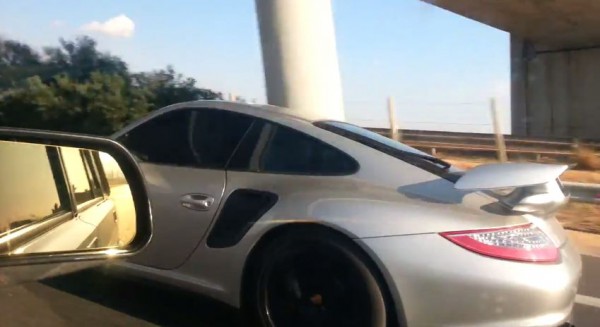 ВАЗ-2104 обгоняет Porsche 911 GT2 RS