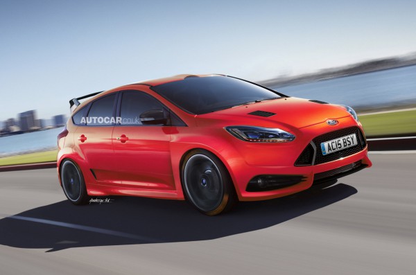 Неофициальная иллюстрация нового Ford Focus RS