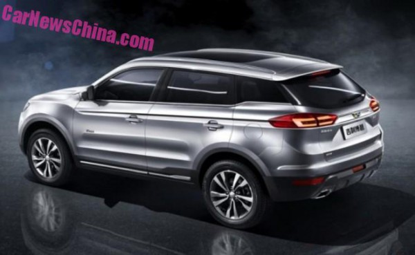 Новый кроссовер Geely