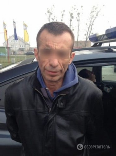 Один из задержанных