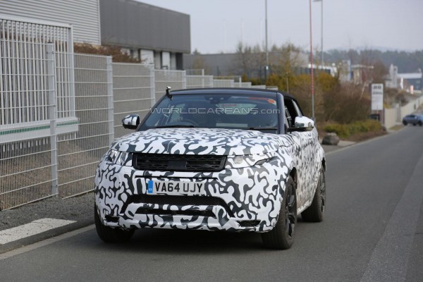 Тесты Range Rover Evoque Cabrio