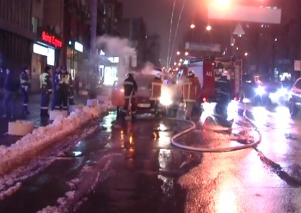 Пожар в Киеве