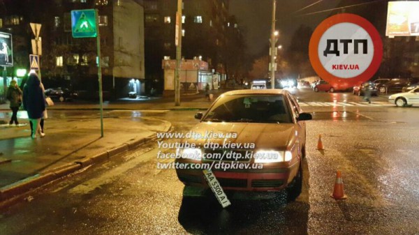 Skoda сбила пешехода