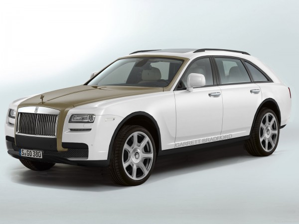 Кроссовер Rolls-Royce. Неофициальная иллюстрация